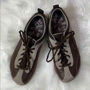 Merrell Lorelei Lace Espresso Brown & Pink Shoes